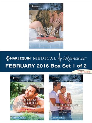 cover image of Harlequin Medical Romance February 2016, Box Set 1 of 2